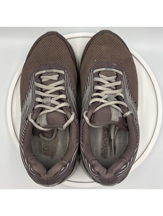 Brooks Addiction Walker 2 Men\'s 8.5 D Wide Brown Grey Walking Shoes 1203081D094 main image 5